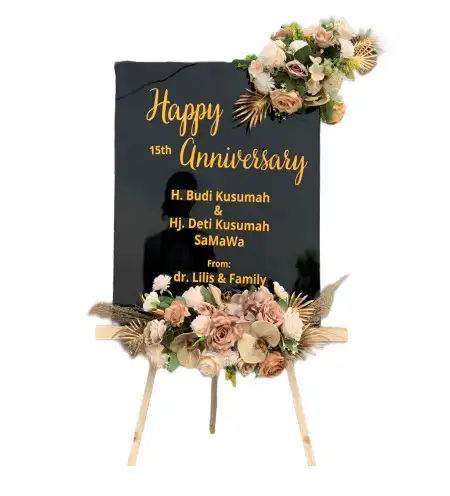 Papan Bunga Akrilik Menyarik